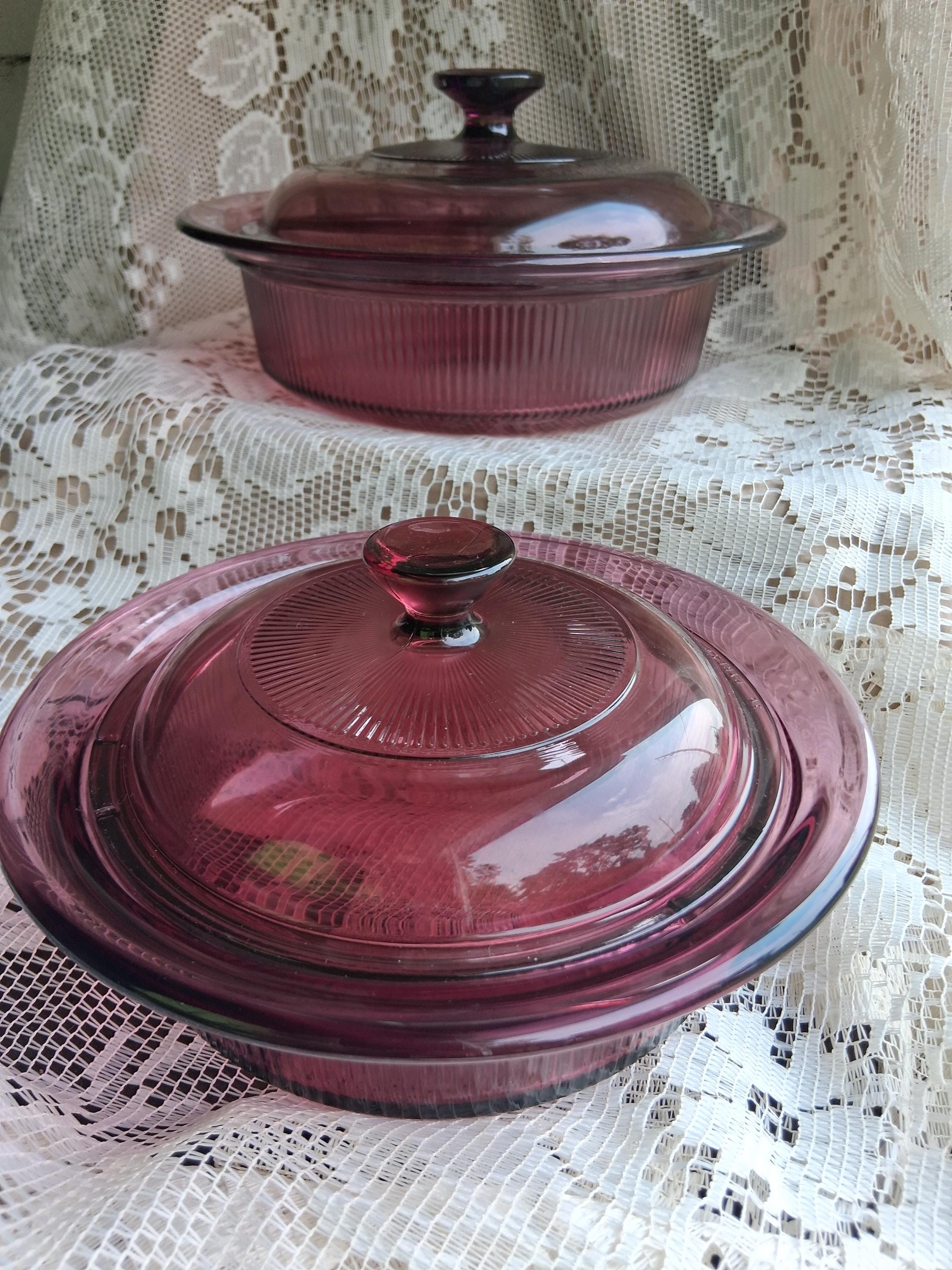 Corning Vision Cranberry - Etsy