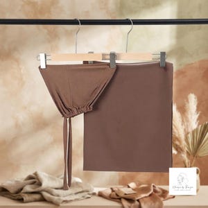 Chiffon Hijab and Jersey Undercap Set | Lightweight Modest Headscarf for Women