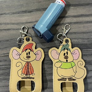 Inhaler case, Gus inhaler case, Jaq inhaler holder, Stocking Stuffer