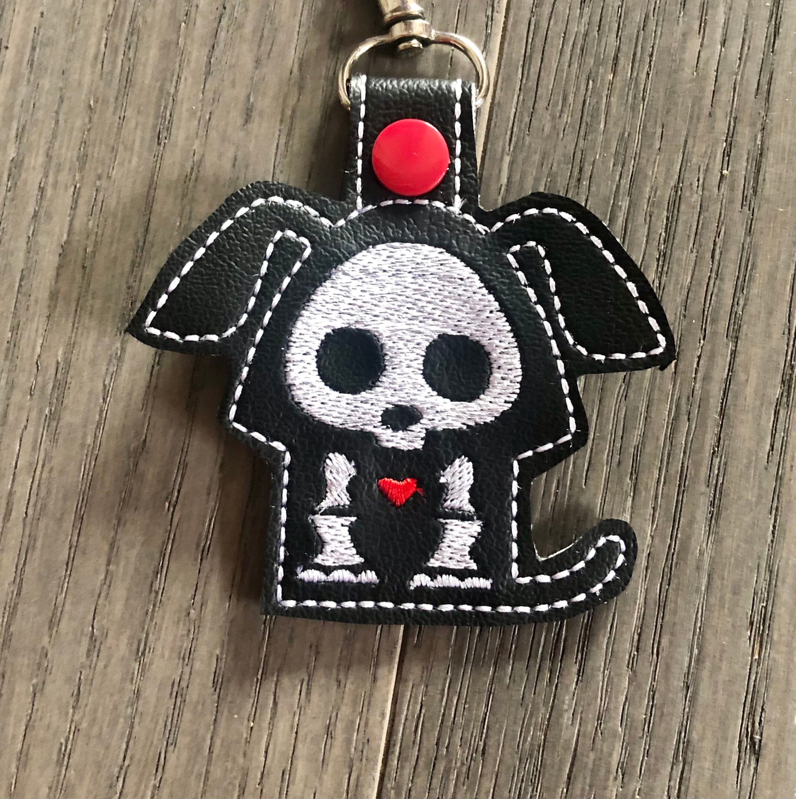 Skelanimal Inspired Key Fobs, Skull Animal Key Chain, Skull Animal