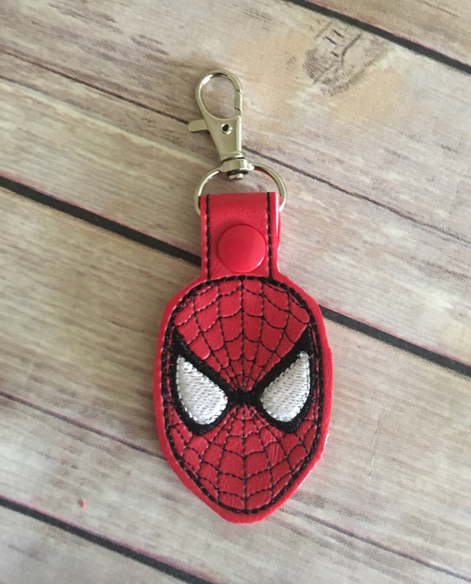 Superhero Inspired Keychain, Ironman, Captain America, Deadpool ...