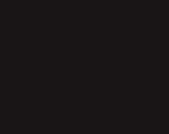 Black Solid by Riley Blake Designs - Jersey KNIT Cotton Spandex Stretch Fabric