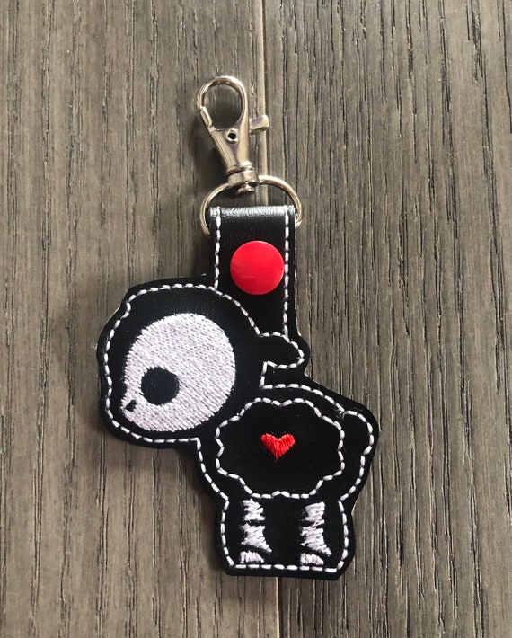 Skelanimal Inspired Key Fobs, Skull Animal Key Chain, Skull Animal