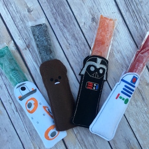 Star Wars inspired Popsicle Holders, Galaxy Popsicle holders, Popsicle Holders