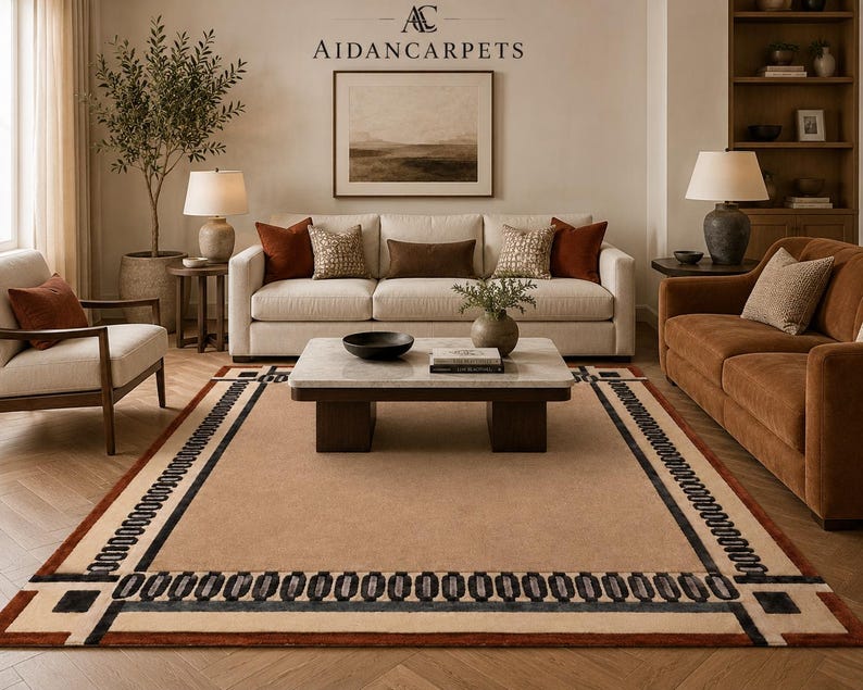 Perfect for modern apartments, luxury homes, minimalist bedrooms, cozy lounges, or stylish office interiors, this contemporary beige rug offers both functionality and aesthetic appeal. It also makes a thoughtful housewarming, wedding, or holiday gift for anyone who appreciates elegant interior design.