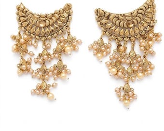 Punjabi Gold Plated Hair Clips