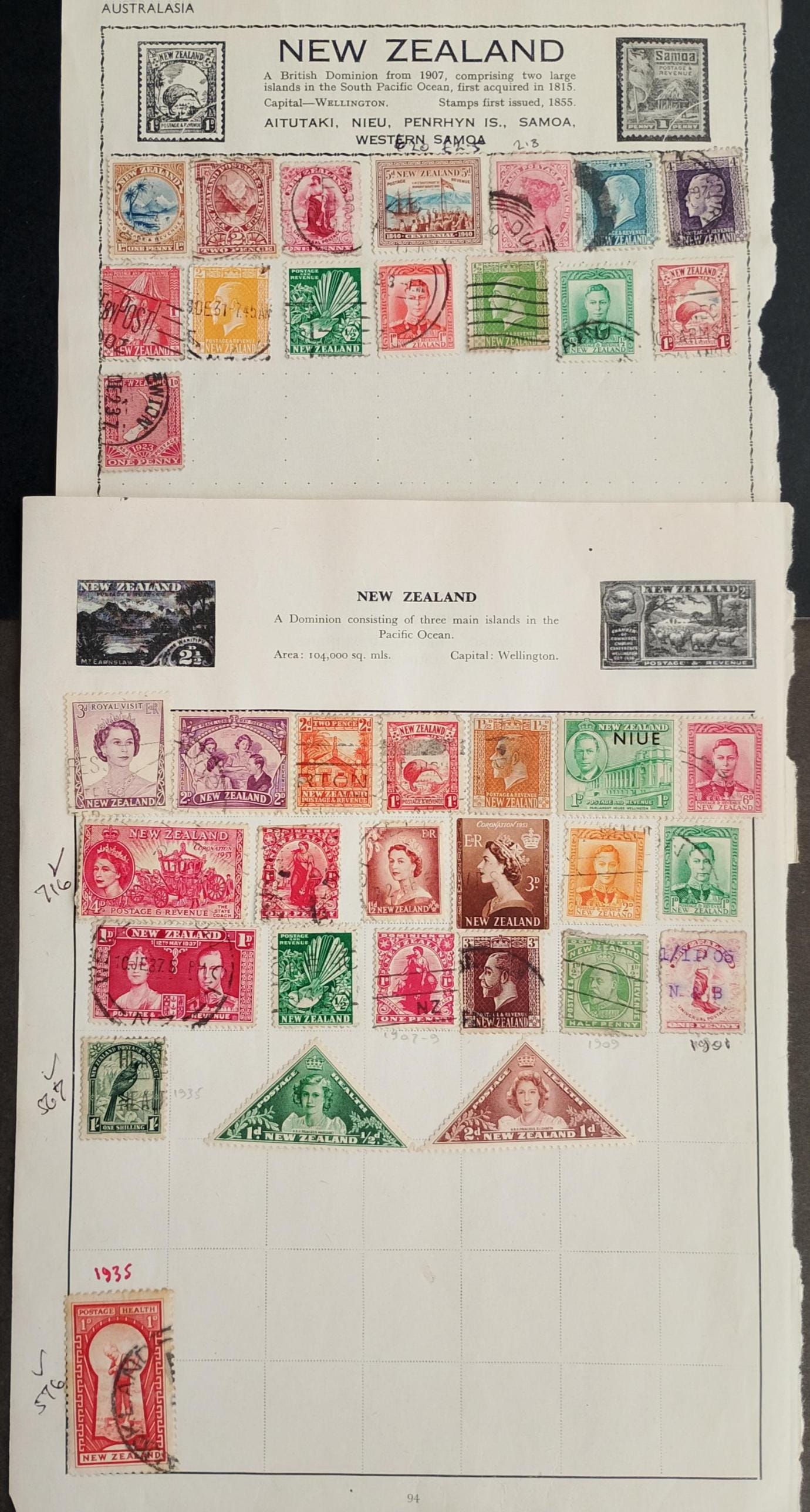 Rare new zealand stamps - Etsy 日本