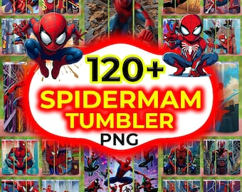 120+ Spiderman Tumbler Wrap 20 OZ Action Hero Tumbler Sublimatie Stripfiguur Tumbler Wrap Hero Tumbler Wrap Designs KidsTumbler Wrap.