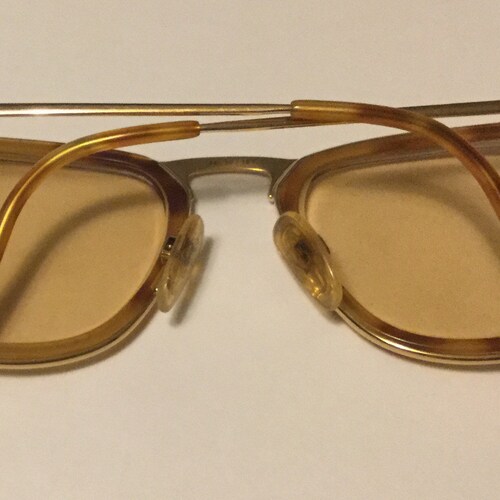Rodenstock-12K Gold Plated & Tortoise Unisex Vintage Cerruti Eyeglasses 1881- 1501 GP 8 shops 140 mm /Made In Germany-Pristine-Unisex Prescription