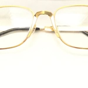 Marco Austria Vintage Gold Plated Mod Metal Square 135 mm Gafas Unisex Retro