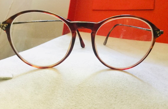 Giorgio Armani Designer Eyeglasses Tortoise Shell Bronze Brushed