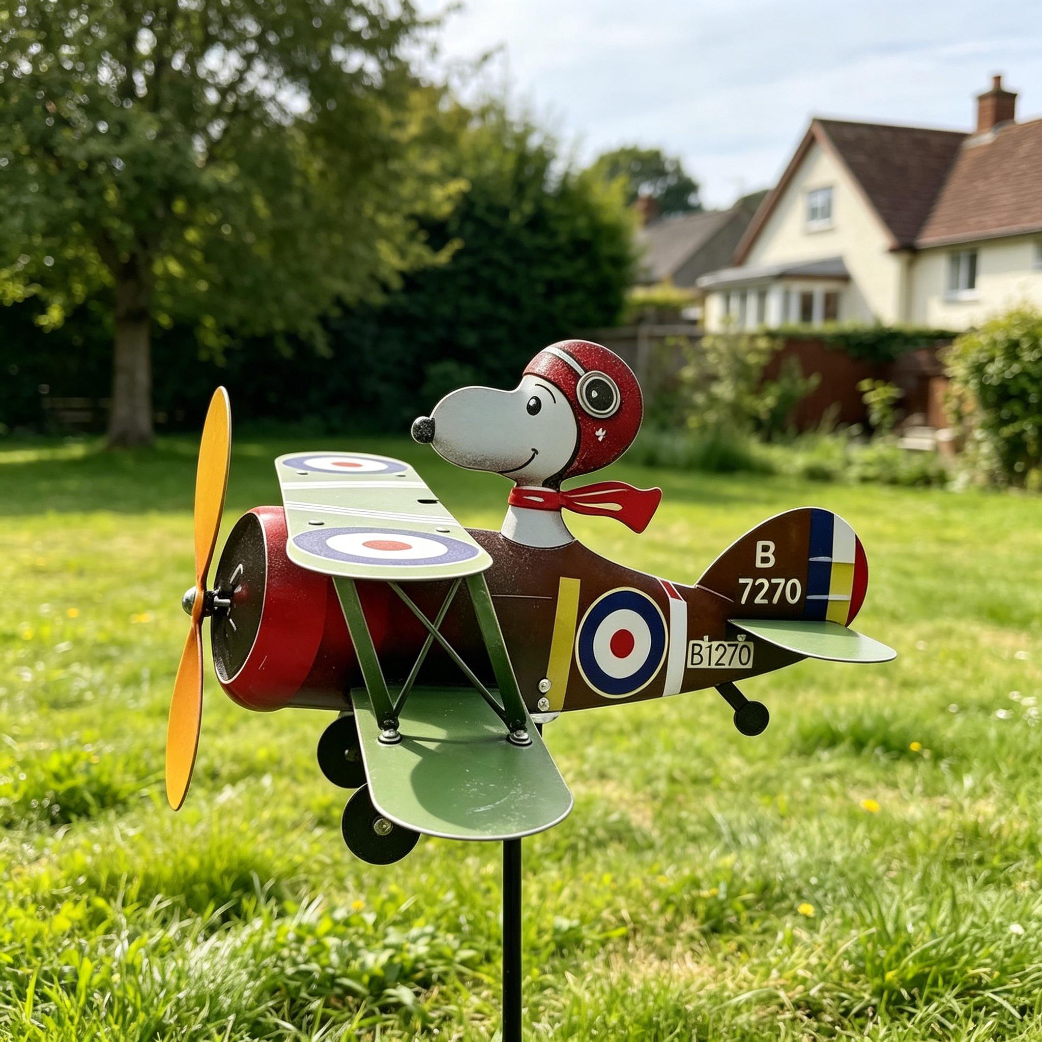 Snoopy Garden Spinner - Etsy