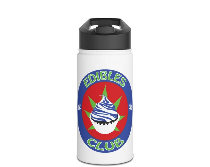 Stainless Steel Water Bottle, Standard Lid