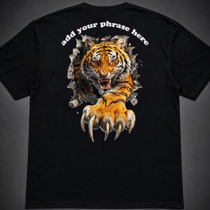 3D Tiger Tee image 1