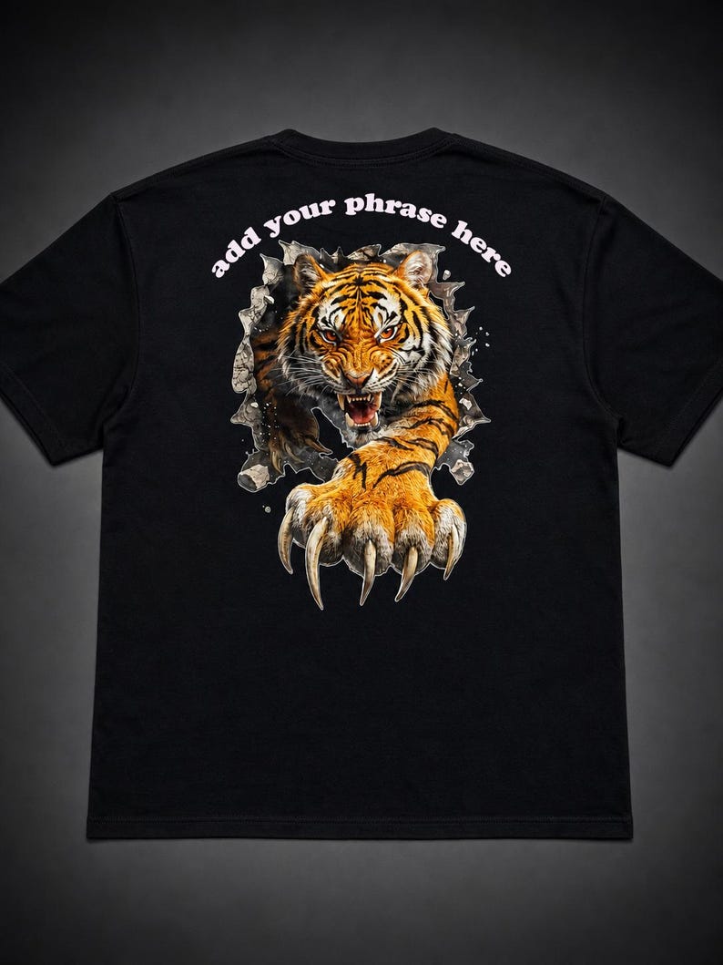 3D Tiger Tee image 1