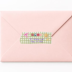 Whimsy and Girly Address Labels -PHYSICAL PRODUCT