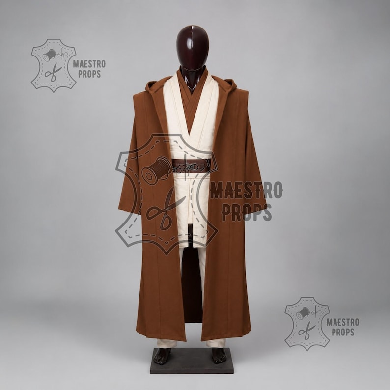 Obi-wan Kenobi Cosplay Costume | Screen Accurate Jedi Robes Handmade ...
