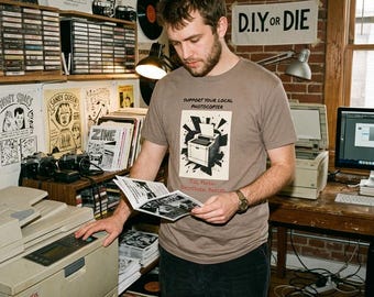 Photocopier T-Shirt | Retro Analogue Reproduction Graphic Tee