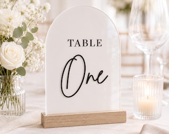 Wedding Table Numbers | Editable Cricut SVG File | Instant Download!