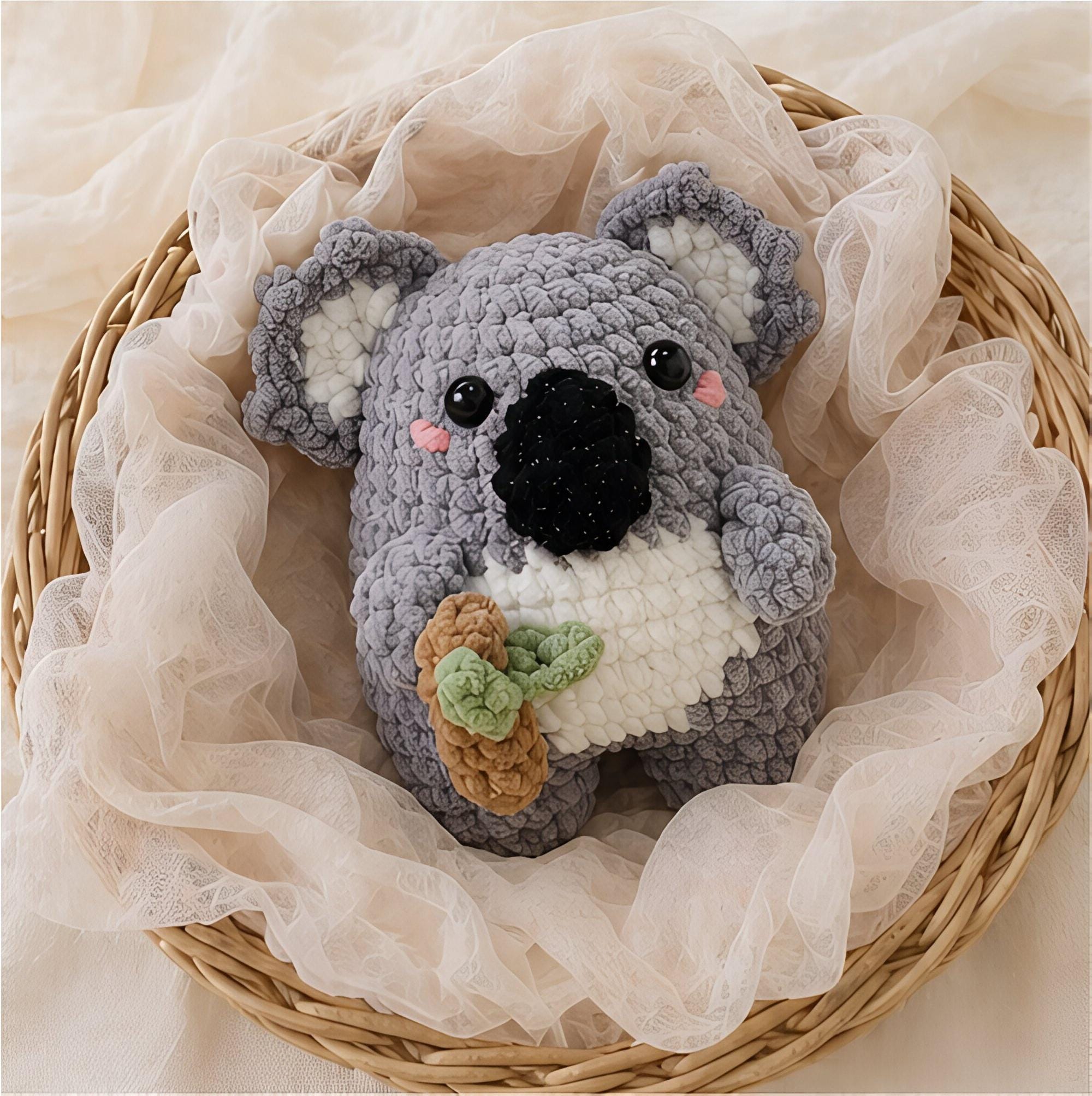 Easy Stuffed Koala Tutorial