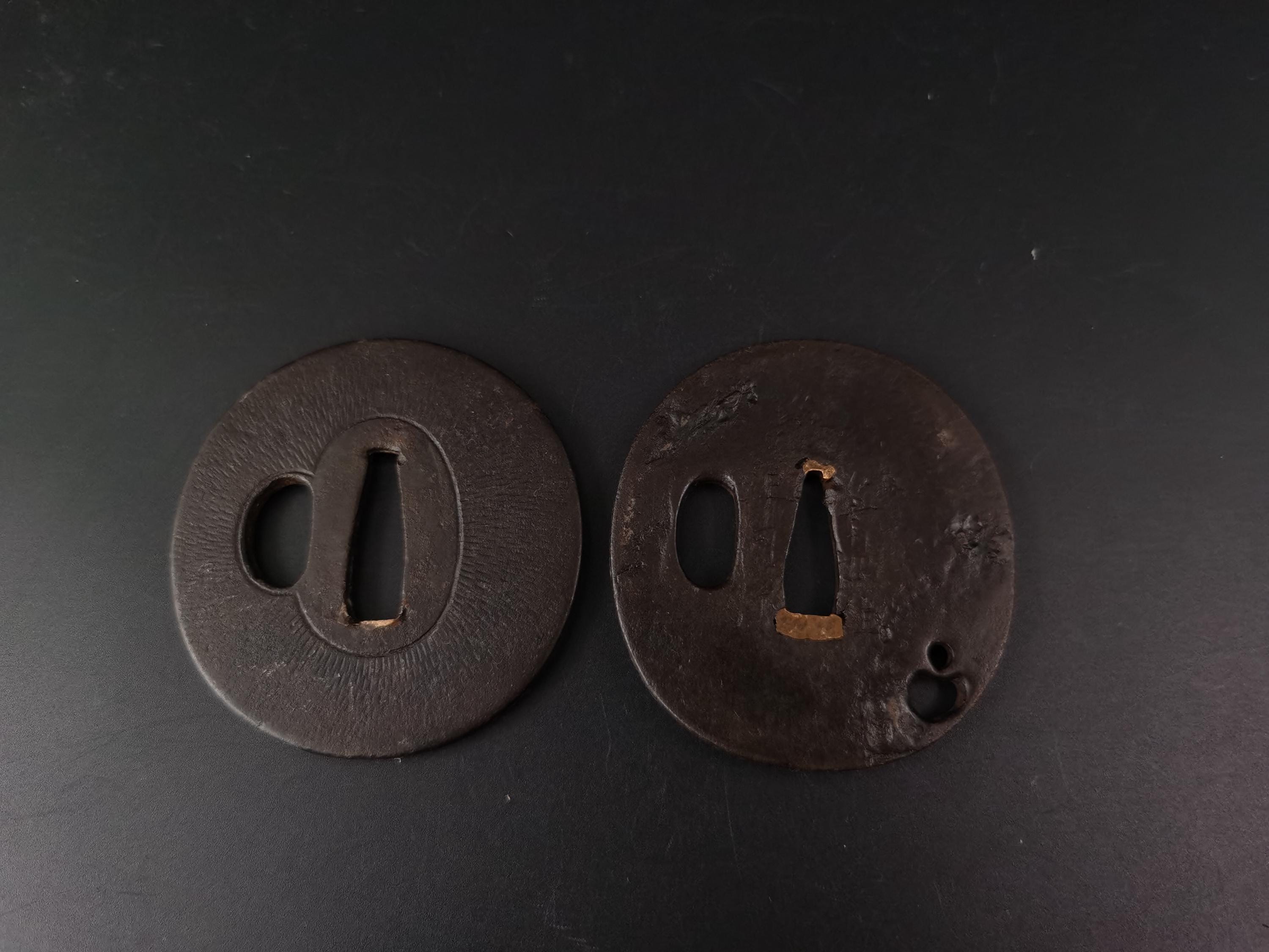 Iron tsuba - Etsy 日本