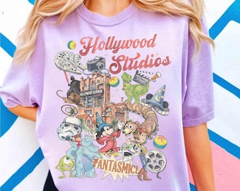 Retro Hollywood Studios Fantasmic! PNG, Mickey Friends Toy Story Monster Inc (Digital Download)