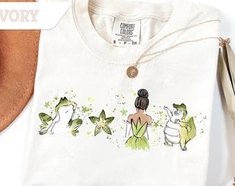 Tiana Frog Watercolor PNG, Princess Frog Digital Download (Sublimation Only)