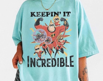 Disney Pixar The Incredibles Keepin It Graphic PNG, Disney The Incredibles Characters Digital Download, Disneyland Family Matching File