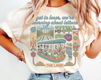 Retro Epcot Living With The Land Mickey Friends PNG (Digital Download)