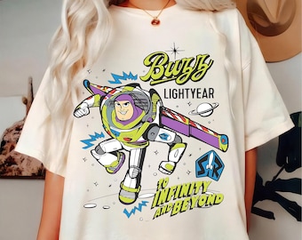 Buzz Lightyear To Infinity and Beyond PNG, Toy Story Party Graphic (Digital Download)