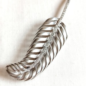 Jugendstil Silber Brosche