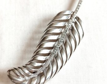 Jugendstil Silber Brosche