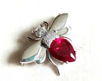 Vintage silver brooch