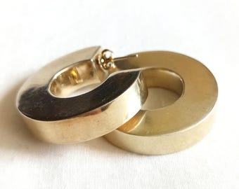 Vintage Silber Creolen