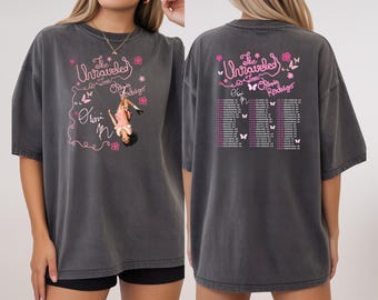 Comfort Colors® T-Shirt, Olivia Rodrigo Shirt, Olivia Rodrigo Unraveled Tour 2026 T-Shirt, Olivia Rodrigo Fan Tee, Olivia Concert Shirt
