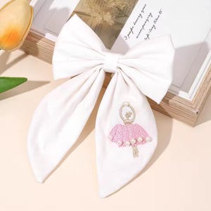 Lazo de bailarina / Lazo personalizado para el cabello para niñas, bebés y niños pequeños