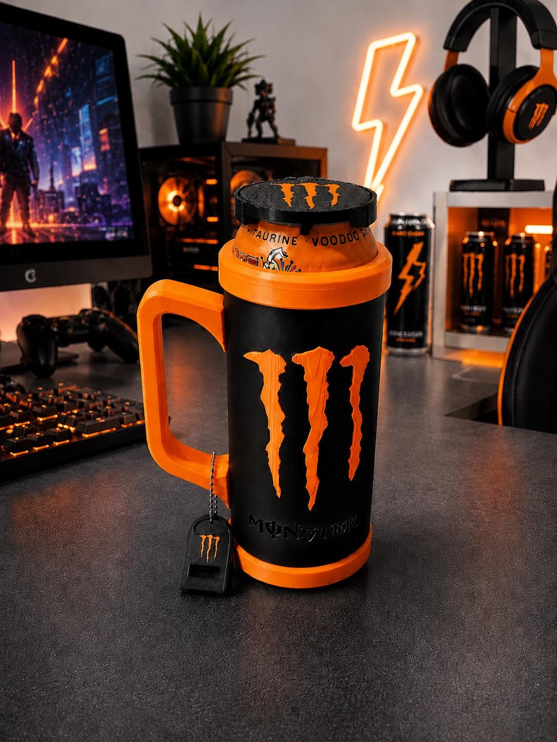 Monster drink holder - Etsy 日本