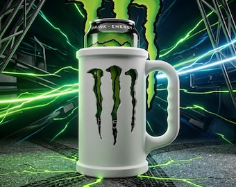 Energy Drink Can Holder | 16oz Can Grip Stand, Desk Cup Organizer