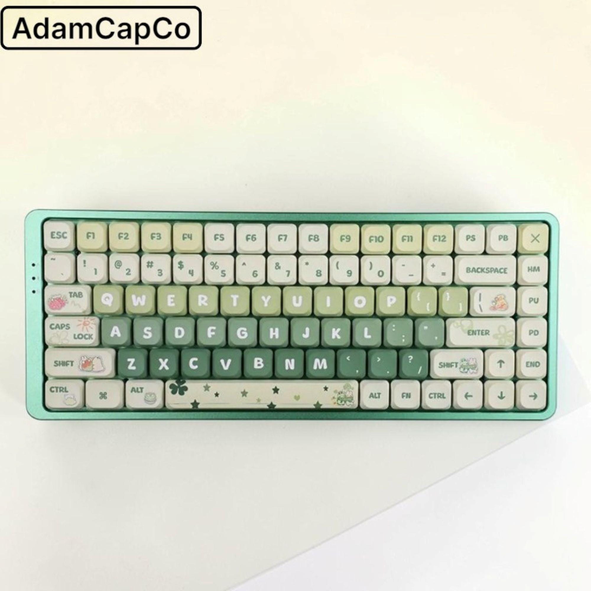 Mint green keyboard - Etsy 日本