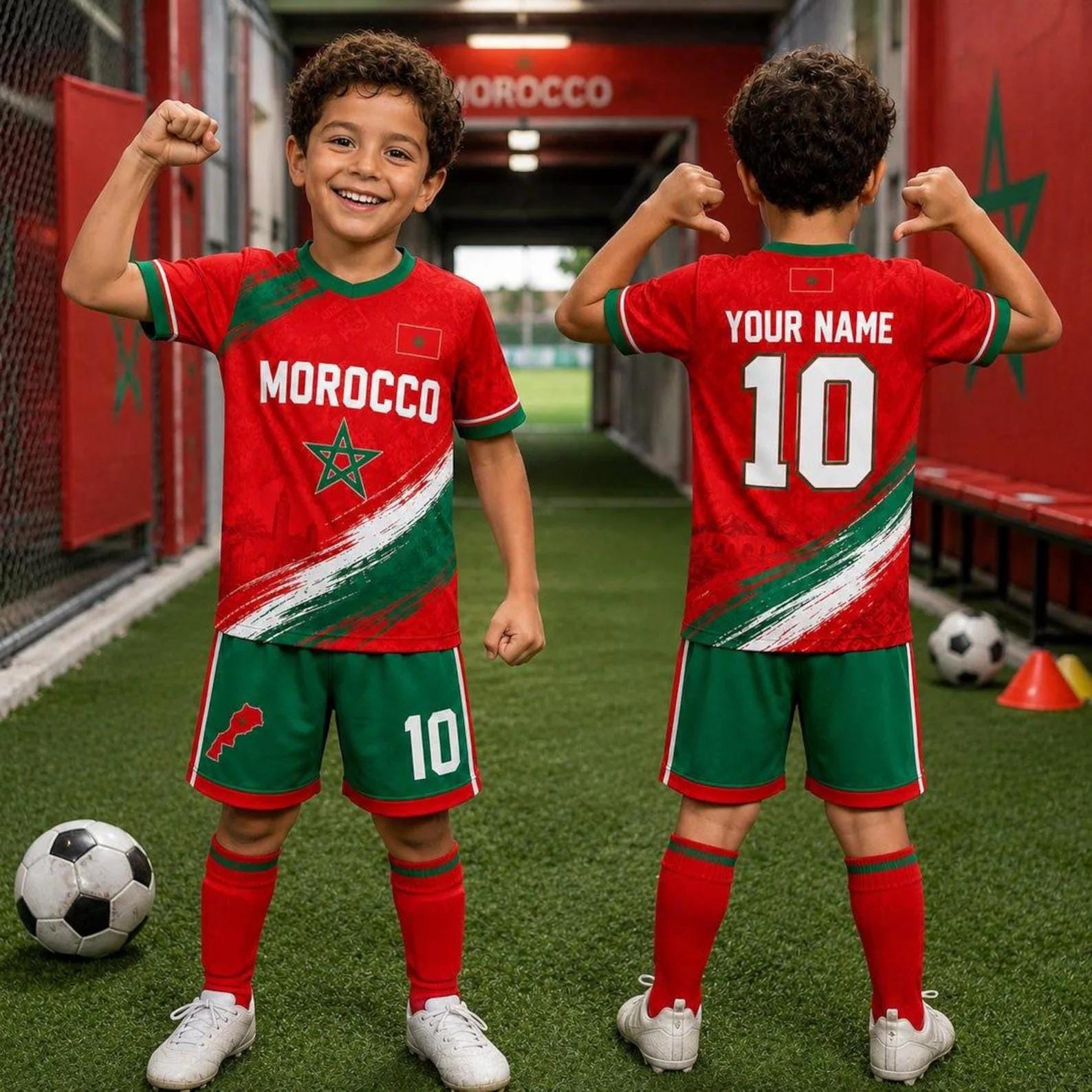 Morocco football jersey - Etsy 日本