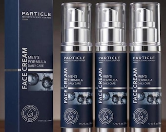 Dreierpackung Partikel Herren Gesichtscreme: Anti-Aging-Hautpflege für Ihre tägliche Routine