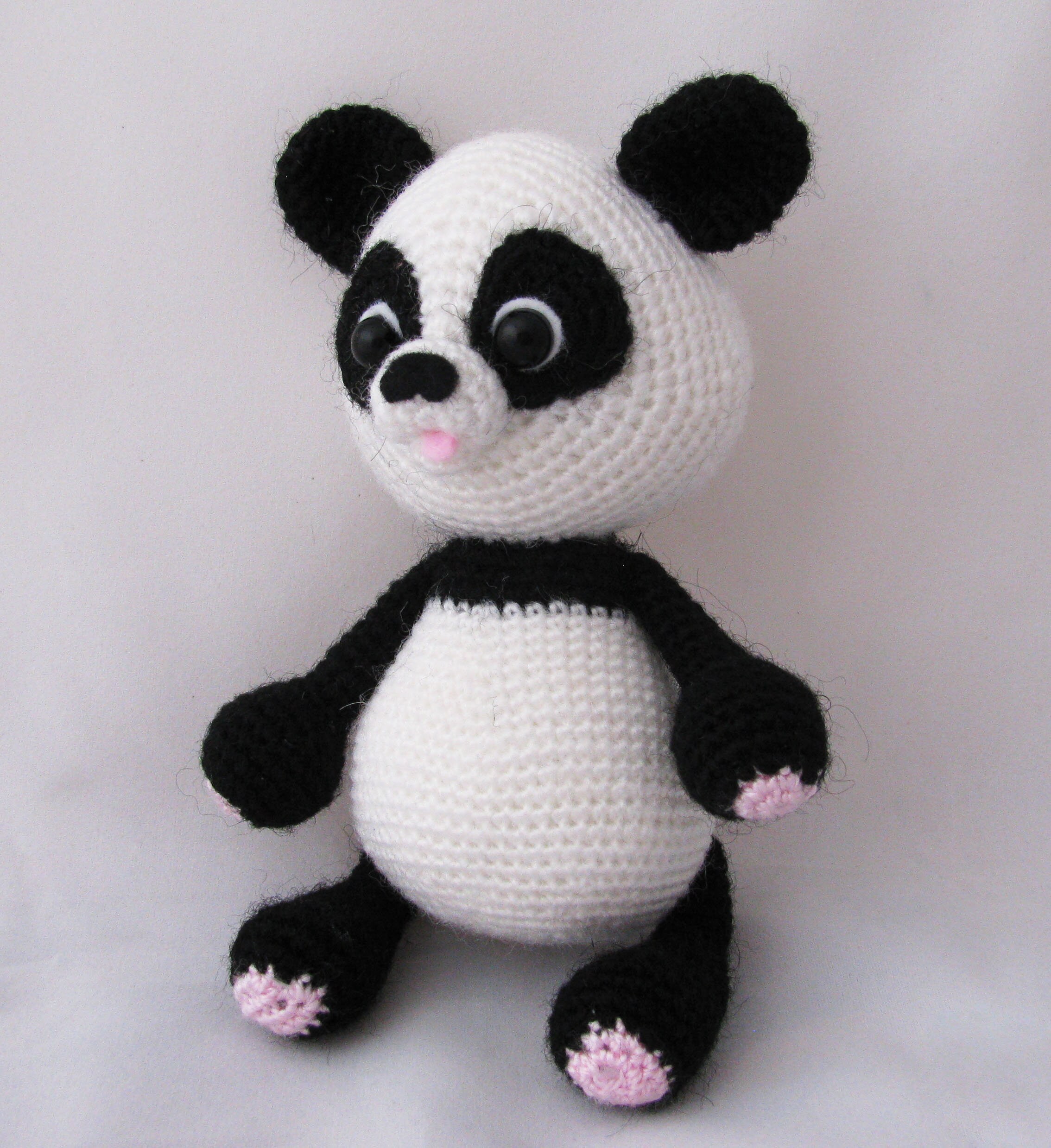 119 かぎ針編みパターン - パンダ - あみぐるみ PDF ファイル by