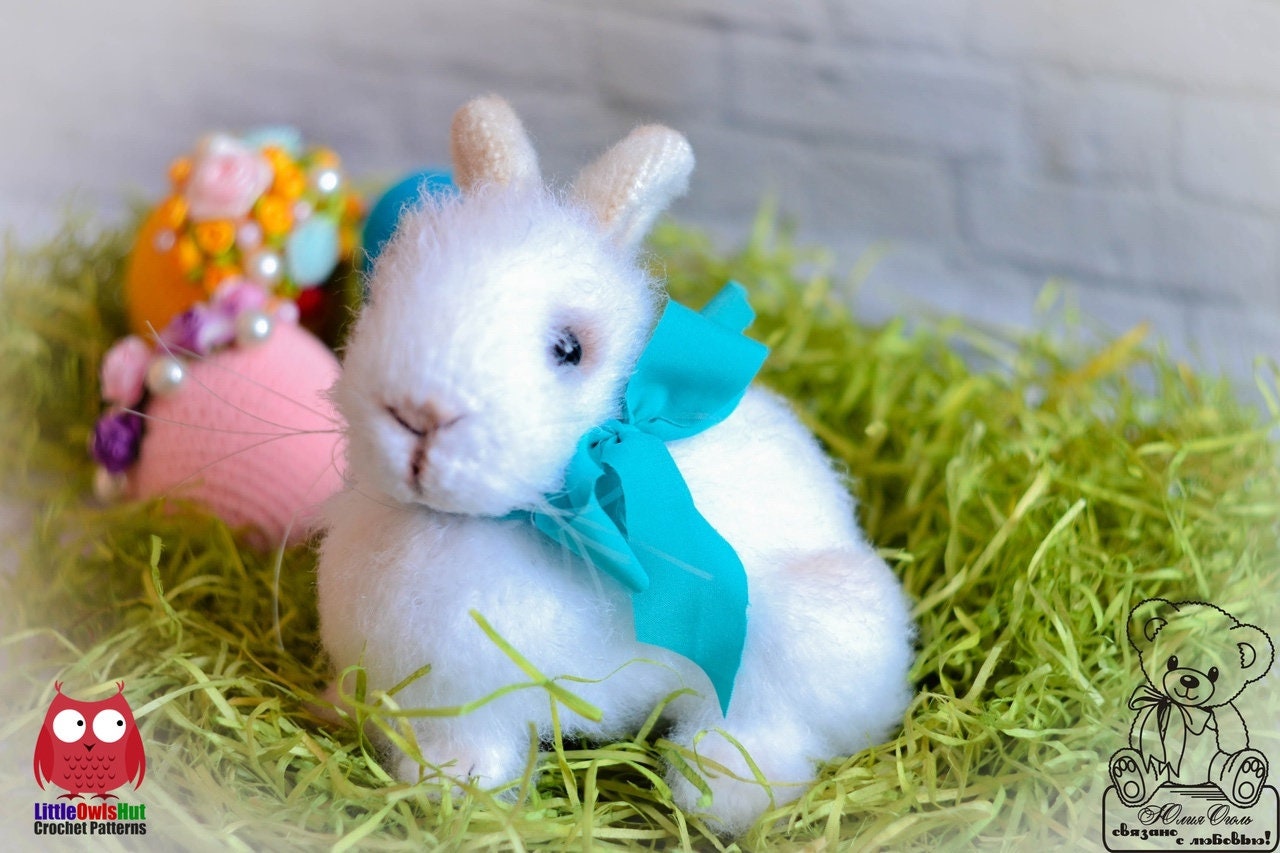 40 Easter Bunny Crochet Patterns for Spring Gifts, Baskets, and Home Decor 28 219 Crochet Pattern Easter Bunny Rabbit