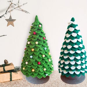 085 Virkmönster / Julgran / Nyårsprojekt / Enkel virkning / Heminredning / DIY-pyssel Amigurumi - av Zabelina Etsy
