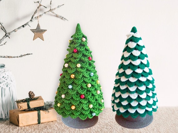 Easy Christmas Tree Crochet Pattern Amigurumi