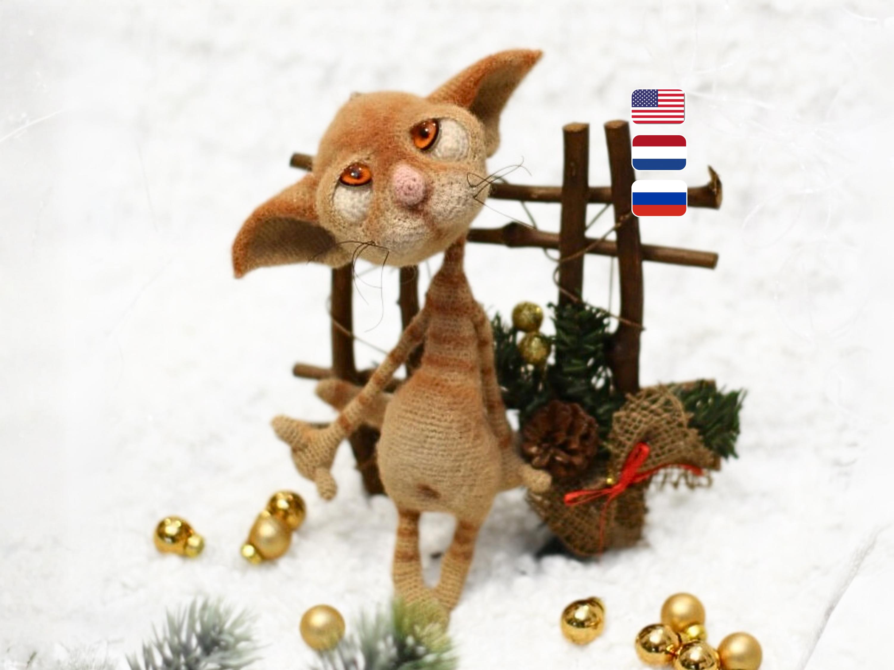 30 Dobby Crochet Patterns for Harry Potter Fans 22 Dobby the Sad Cat Crochet Pattern
