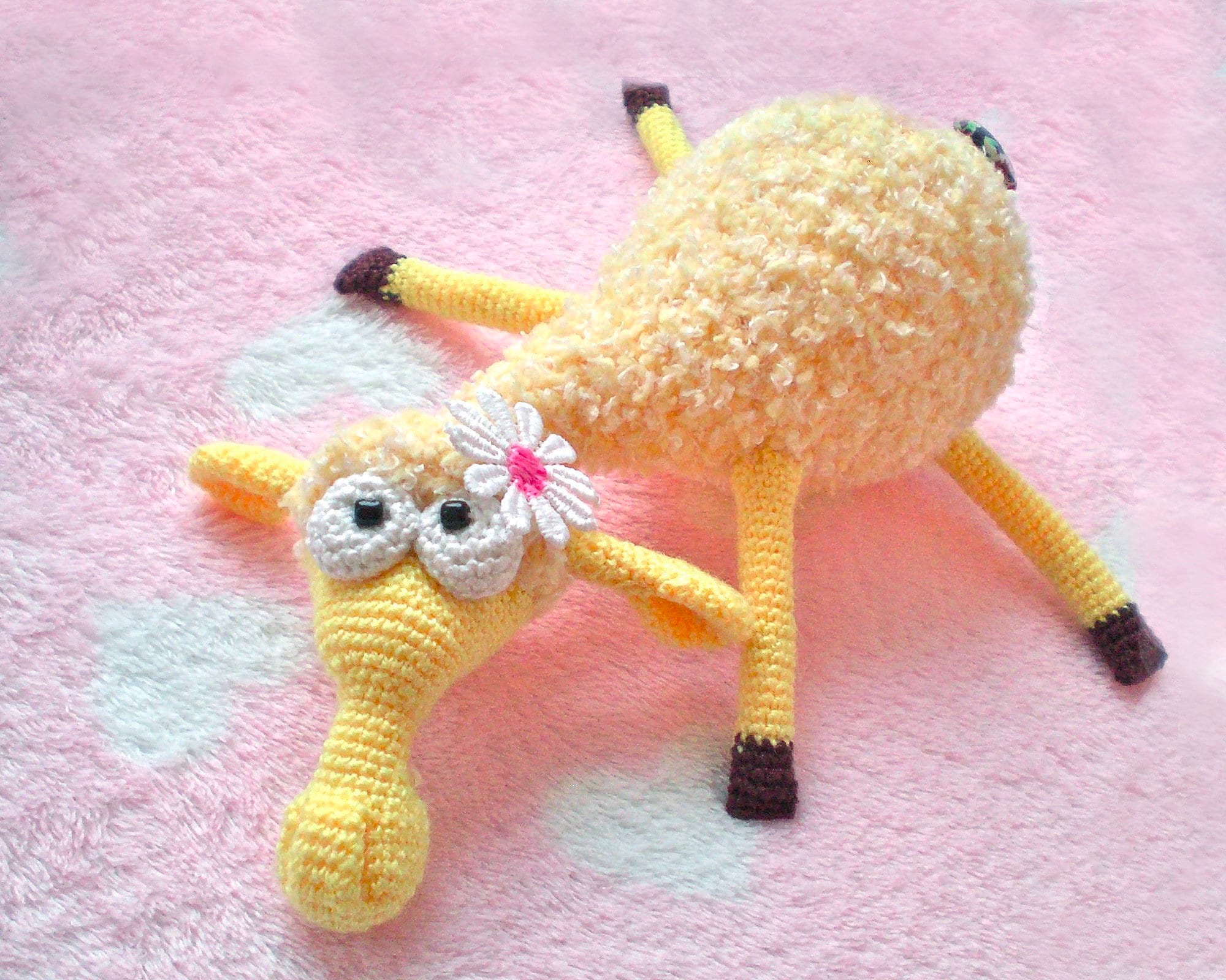 Dolly the Sheep Amigurumi Toy Pattern