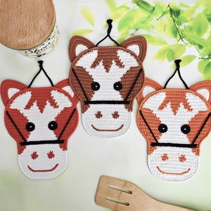 Horse Decor Crochet Pattern – Easy Amigurumi PDF (Digital Download) [034 Zabelina] image 11