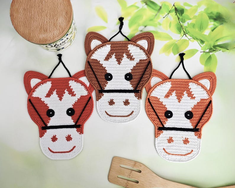 Horse Decor Crochet Pattern – Easy Amigurumi PDF (Digital Download) [034 Zabelina] image 11