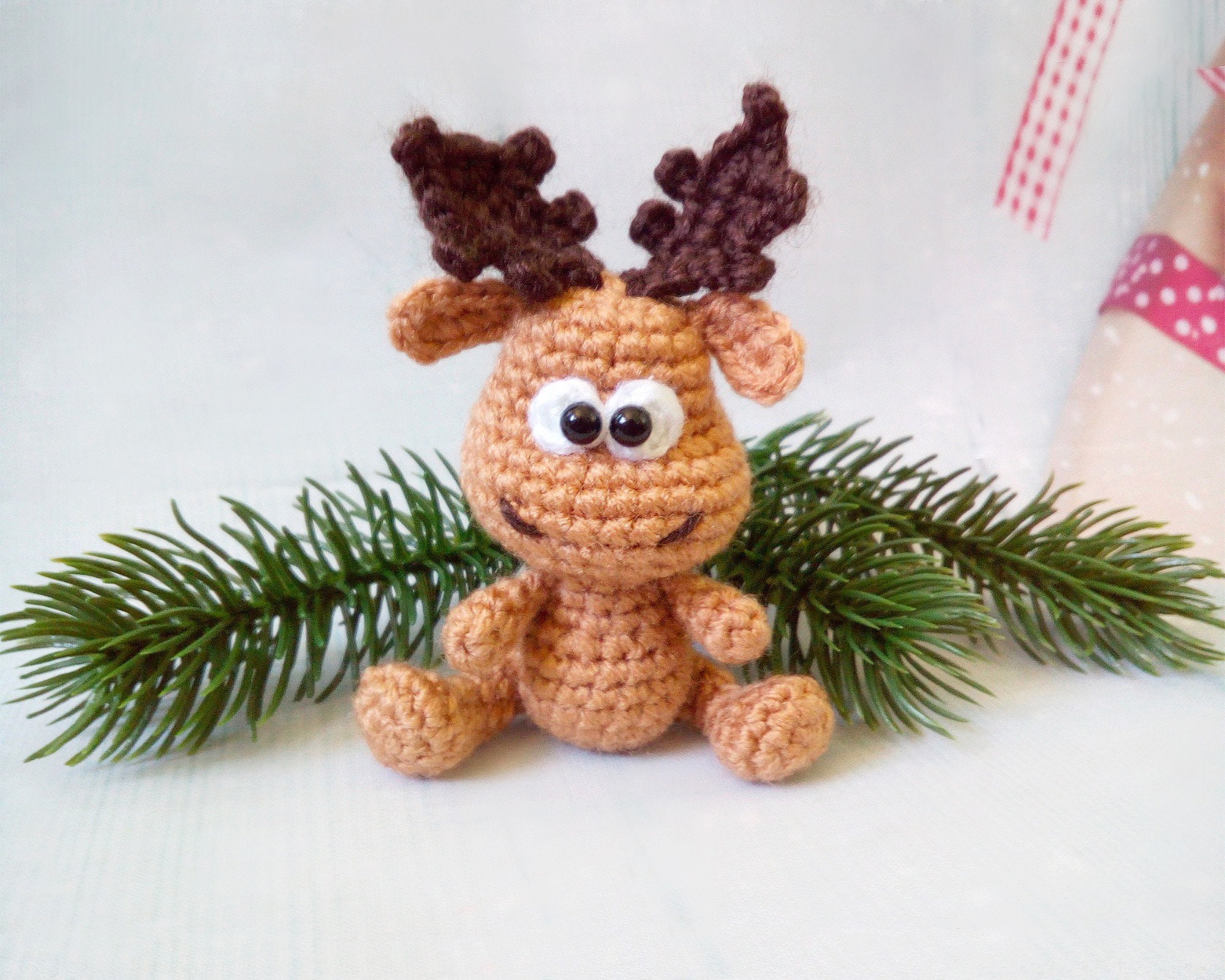 30 Moose Crochet Patterns: Woodland Amigurumi, Loveys, Plushies, and More 2 Alfred the Moose Crochet Pattern
